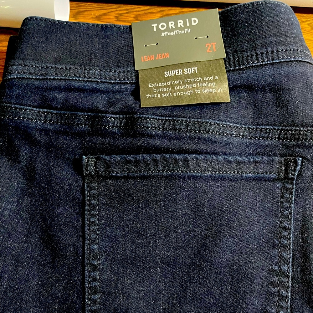 Torrid Lean Jean Skinny High Rise Jeans